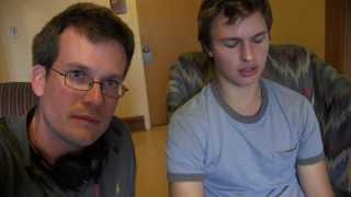 Q\&A with Ansel Elgort and Mike Birbiglia from The Fault in Our Stars Movie Set