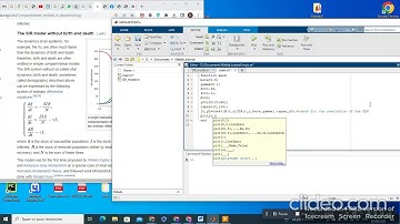 Matlab code of SIR model