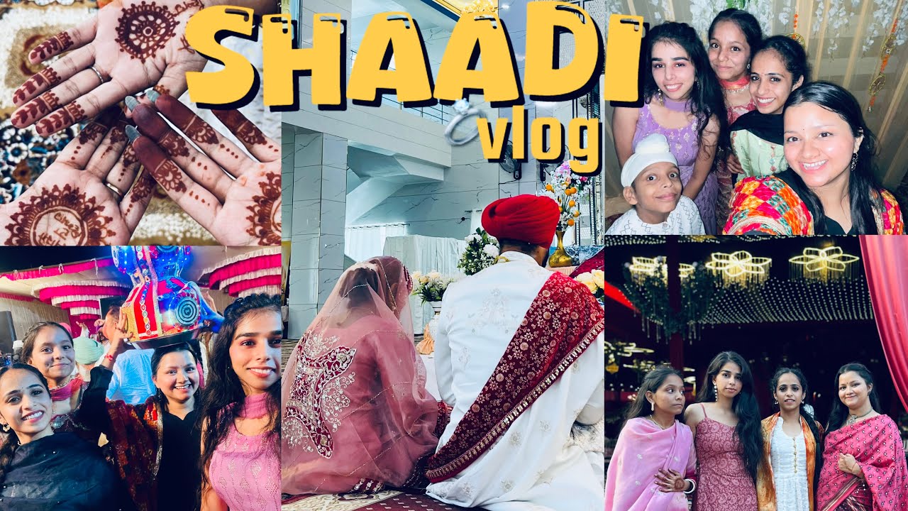 Inside a Desi PUNJABI WEDDING💃✨|| Dhol, Dance & Unlimited Fun!