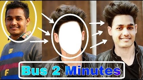 Face को कट करके दुसरी फोटो पर कैसे लगाये | how to change face from photo