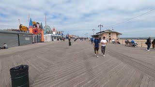 ⁴ᴷ⁶⁰ Cycling NYC (Narrated) : Memorial Day 2020 Ride to Coney Island, Brooklyn from Astoria, Queens