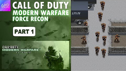 Call of Duty Modern warfare Force recon (Java Game / J2ME) - YouTube