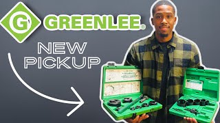 My First GREENLEE Knockout and Hole Saw Set As An Electrical Apprentice!