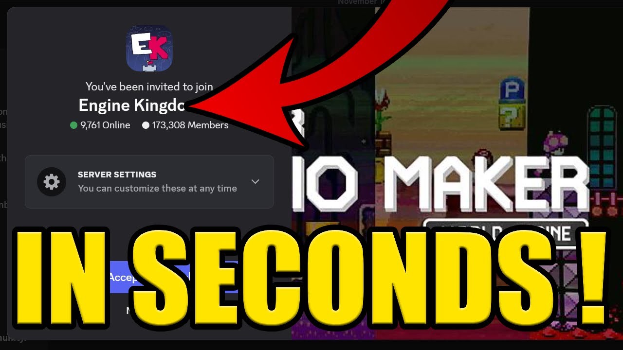 HOW to JOIN ENGINE KINGDOM DISCORD SERVER PC & MOBILE - YouTube