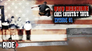 Leo Romero, Daniel Lutheran, Collin Provost, and More!- Toy Machine Goes Country Tour Episode 1