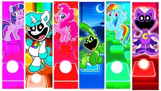 FNF Smiling Critters ALL PHASES My Little Pony  Miss Delight's (From Poppy Playtime 3)  TILES HOP