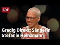 SRF Gredig Direkt mit Sängerin Stefanie Heinzmann