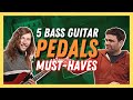 5 bass guitar pedals you should own with freddie draper  real world bass heroes