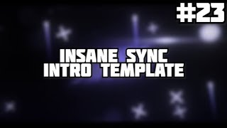 〘#23〙Insane Sync Intro Template ◁  SkooArtz ▷ New Thumbnail Style (Kinda)〘PZP〙