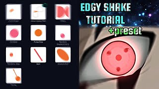 Edgy Shake Tutorial (+preset) - [Alight Motion Tutorial]