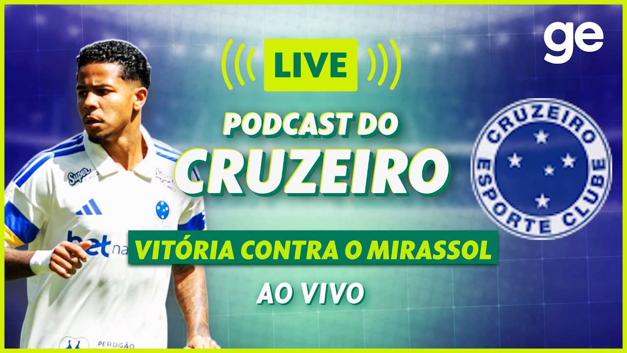 AO VIVO! GE CRUZEIRO ANALISA VITÓRIA CONTRA O MIRASSOL PELO BRASILEIRÃO | #podcast | ge.globo