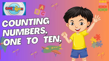Counting numbers Poem, one to ten | Kids Poem | OneToon TV | New Poem 2024