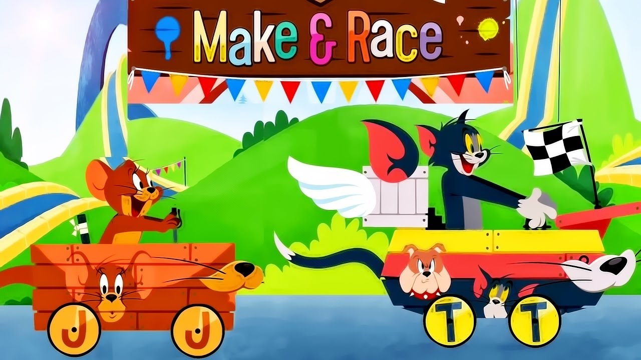 Tom and Jerry Boomerang Make and Race Cartoon Racing Cartoon Games for ...