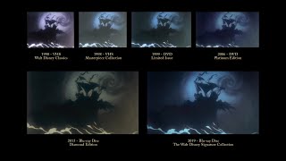 The Little Mermaid - The Storm | 30 Years of Video Editions Comparison