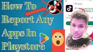 How To Report Any App In Play store screenshot 5