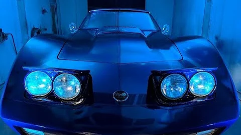 C3 Corvette painted by Knight's Kustoms