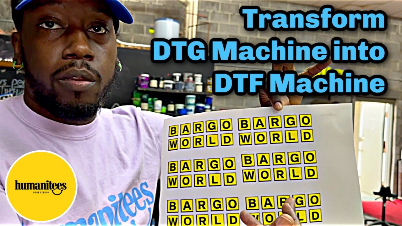 DTG Into DTF machine hack ‼️ 😱🤫 - YouTube