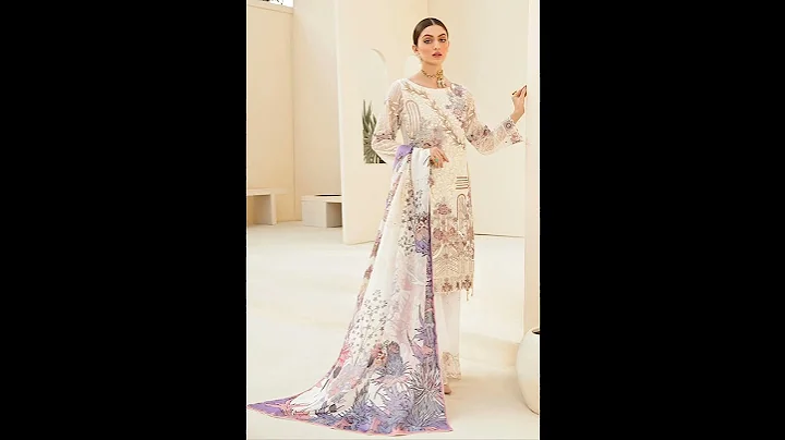 🥰💞👑 Ramsha Rangoon Luxury Chiffon Collection With Beautiful Heavy Embroidery ♥😍