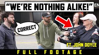 No Kings Protesters RAGE QUIT After Being Fact Checked