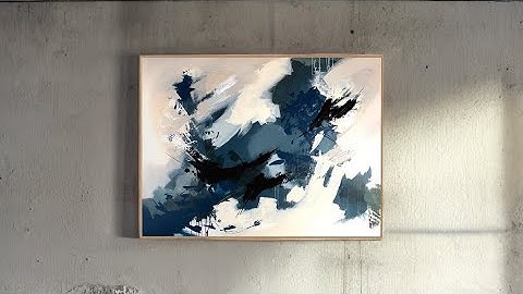 Abstract Painting from Start to Finish Part 1: Inspirational Guide to Building a Composition