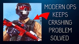 How To Solve Modern Ops App Keeps Crashing Problem || Rsha26 Solutions screenshot 5