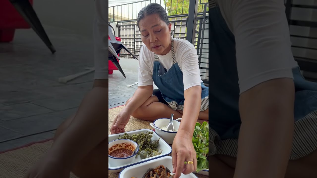 กับข้าวบ้านกินเมื่อไหล่ก็แซบ🤣🌶️🐠😋
