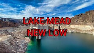 LAKE MEAD HITS ALL TIME LOW WATER LEVEL