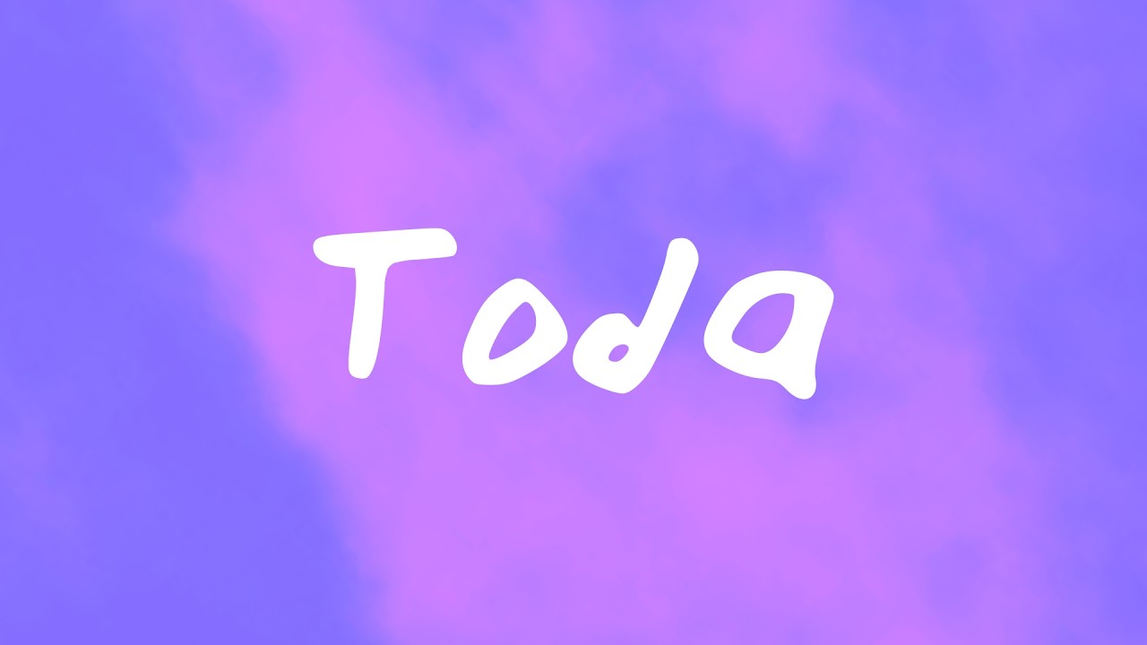 Alex Rose, Rauw Alejandro & Lenny Tavárez - Toda (Remix)