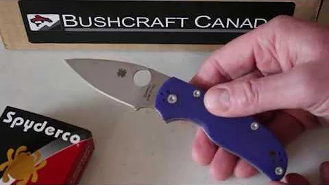www bushcraftcanada com view Spyderco Native 5 S110V