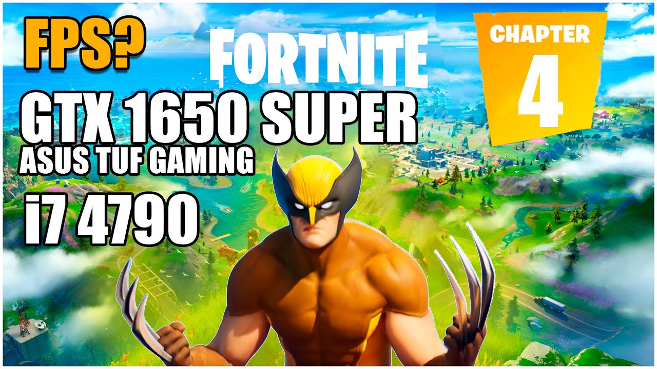 GTX 1650 SUPER + i7 4790 : FORTNITE SEASON 4 TESTE COMPLETO! BAIXO