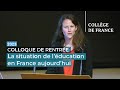 La situation de lducation en france aujourdhui  nomie le donn