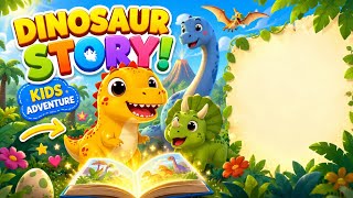 Dinosaur Adventure Fun Story for Kids with Cute Dinosaurs Kahaniya - by