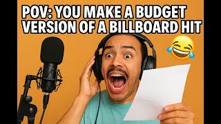 POV: You Make a Budget Version of a Billboard Hit 🤣