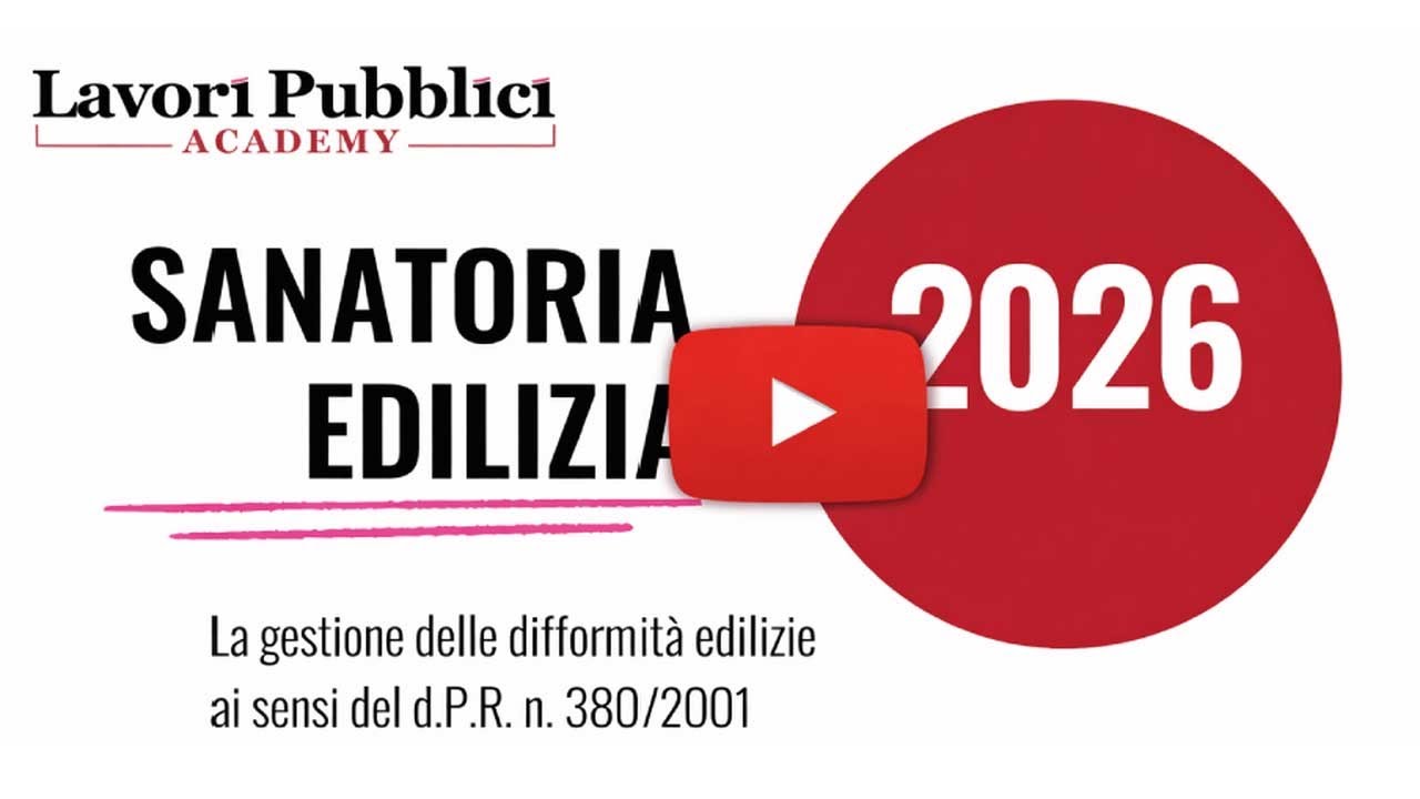 Sanatoria edilizia 2026