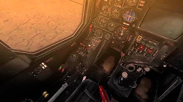 DCS KA50 Startup - Taxi - Takeoff Part1