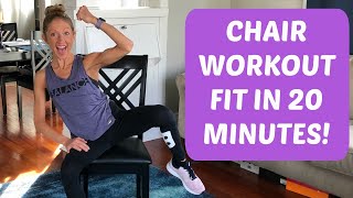 Chair Workout. Get Fit In 20 Minutes!