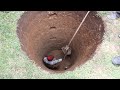 Amazing fastest well digging by hand  extremely ingenious construction workers