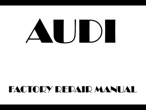 audi a7 repair manual