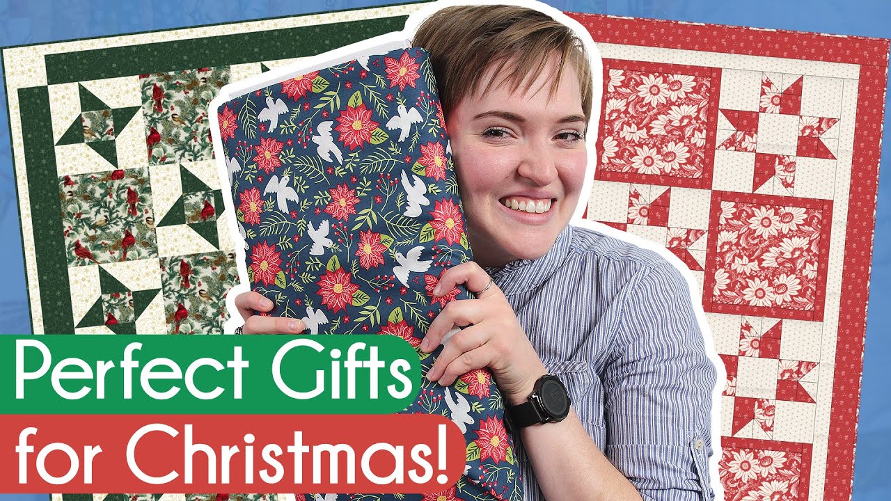 Make it Christmas with 3-Yard Quilts! New Book from Fabric Café