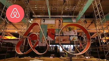 Venue Set-Up Timelapse | Airbnb Open 2015 | Airbnb