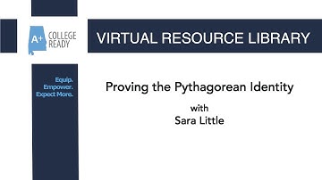 Proving the Pythagorean Identity