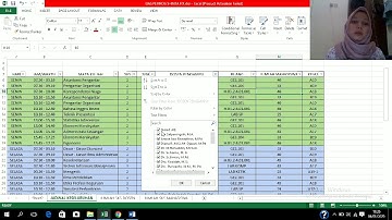 CARA MEMBUAT JADWAL OTOMATIS MENGGUNAKAN EXCEL