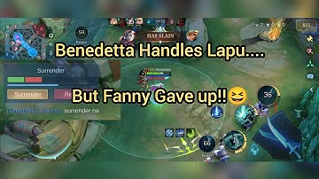 Benedetta Vs Lapu... GAMEPLAY | GUIDE | TIPS | #benedetta #mobilelegends #gameplay