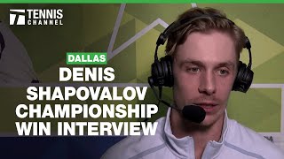 Denis Shapovalov Defeats the Top 3 Seeds for Title in Dallas | 2025 Dallas