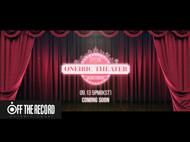 K-POP+アジア IZ*ONE oneiric theater BluRay IZ*ONE｜韓国オンラインコンサート [ONEIRIC THEATER]｜ - TOWER