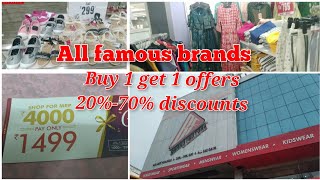 20-70% discount|Buy 1 get 1 offers|famous brands అన్ని ఒక్క షోరూంలో|Vijayawada Brand factory outlet