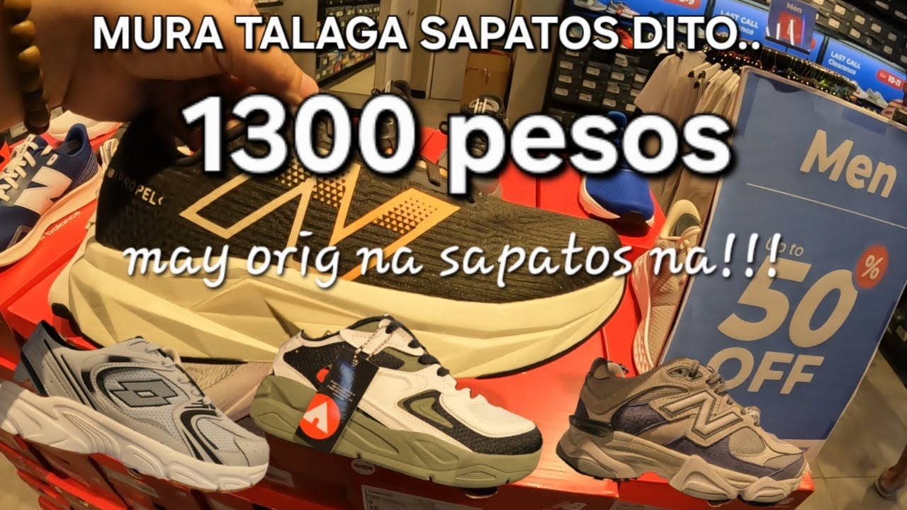 Здесь оригинальная обувь продается по низким ценам, на обувь известных брендов действует скидка 50%.