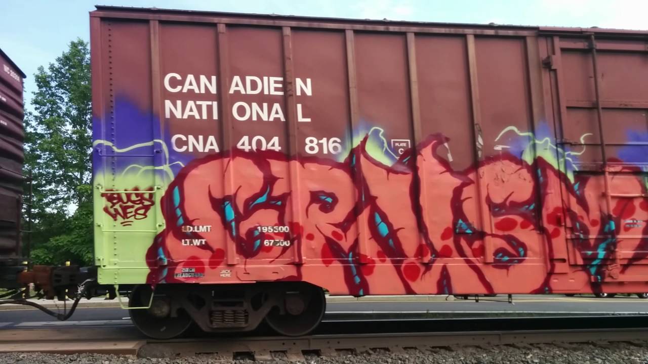 CSX Trenton Line, CSX testing units Show on my other video that I took on Monday with CSX 4402, 6152