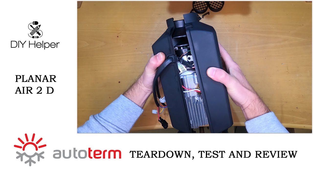 AUTOTERM Planar Air 2 D TEARDOWN, TESTING and REVIEW !!! Russian diesel heater