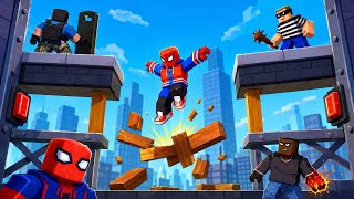 لعبة Spiderblox Hero Rope Fighter - شرح طريقة اللعب - الجزء 4 - طريقة اللعب على نظام أندرويد screenshot 4